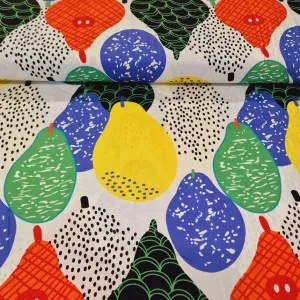 100% Cotton Digital Print - Fruit (Large Scale)
