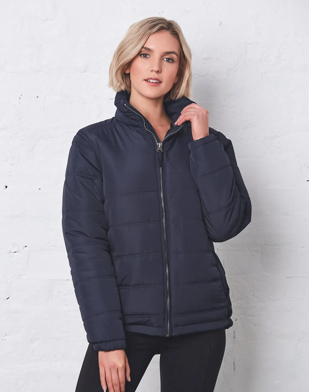 Adults Heavy Quilted Jacket100% Polyester JK48
