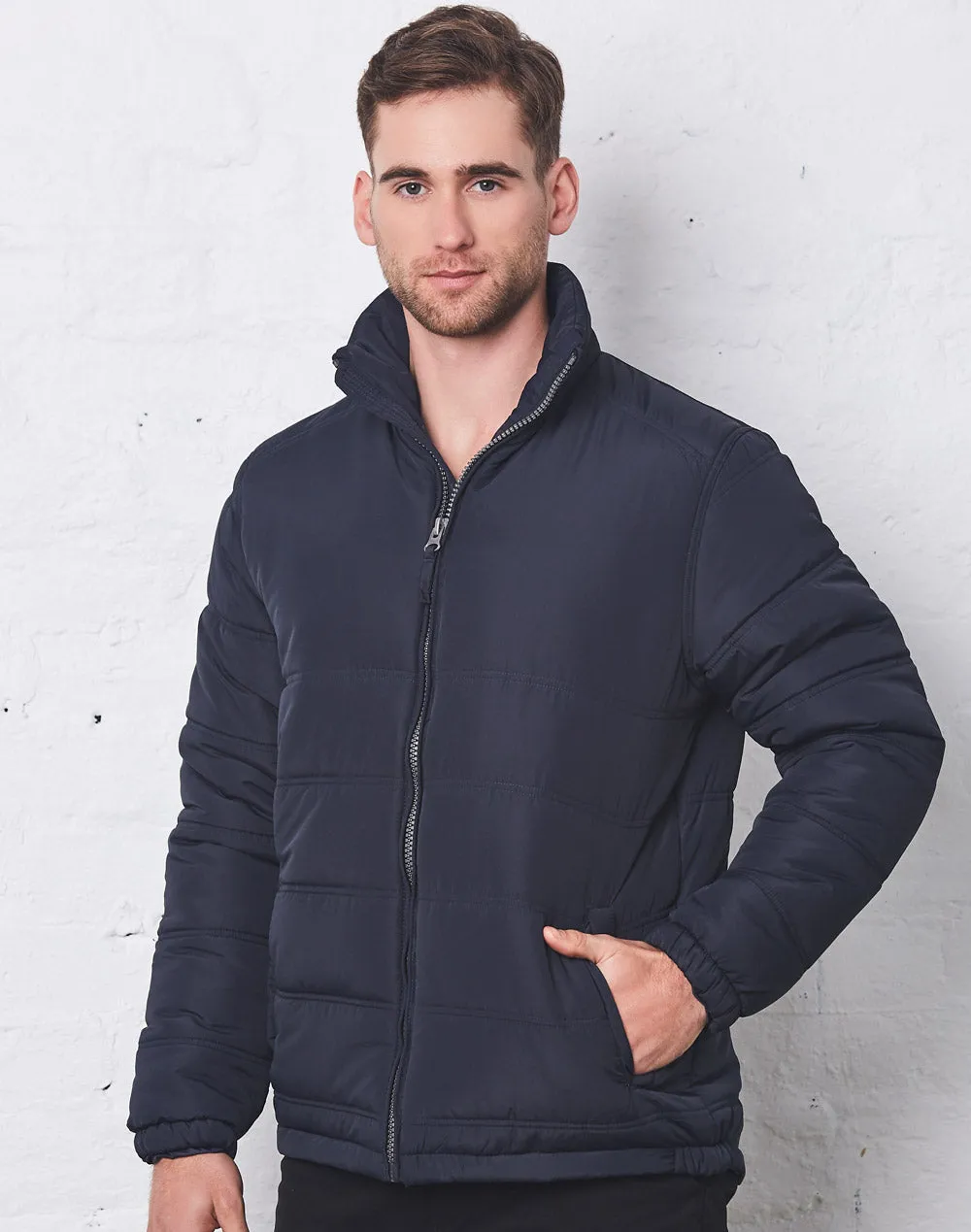 Adults Heavy Quilted Jacket100% Polyester JK48