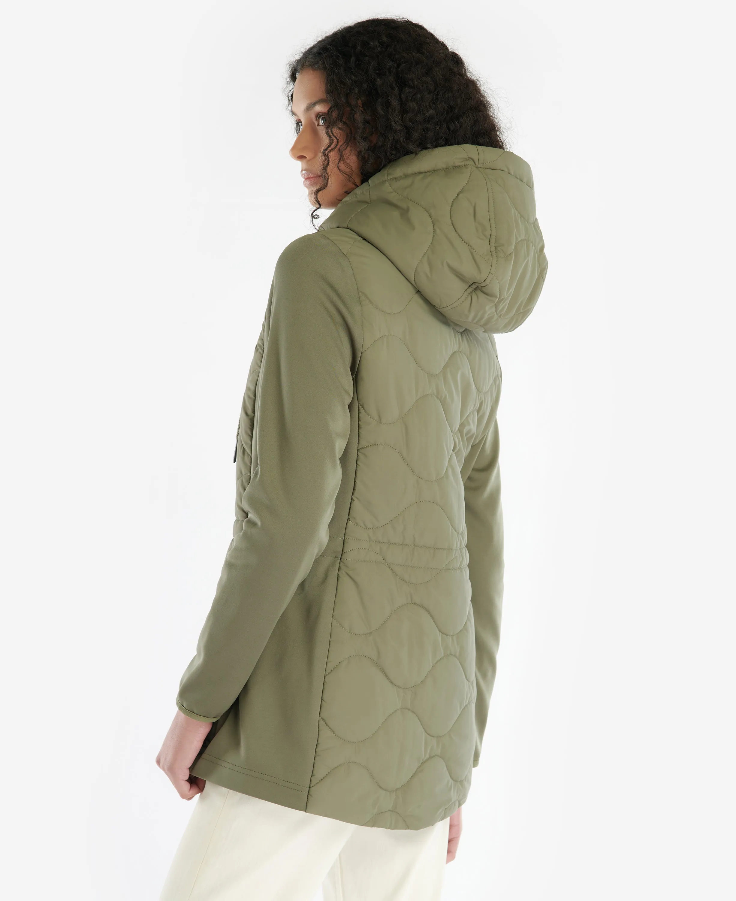 Barbour Willowherb Quilted Sweat