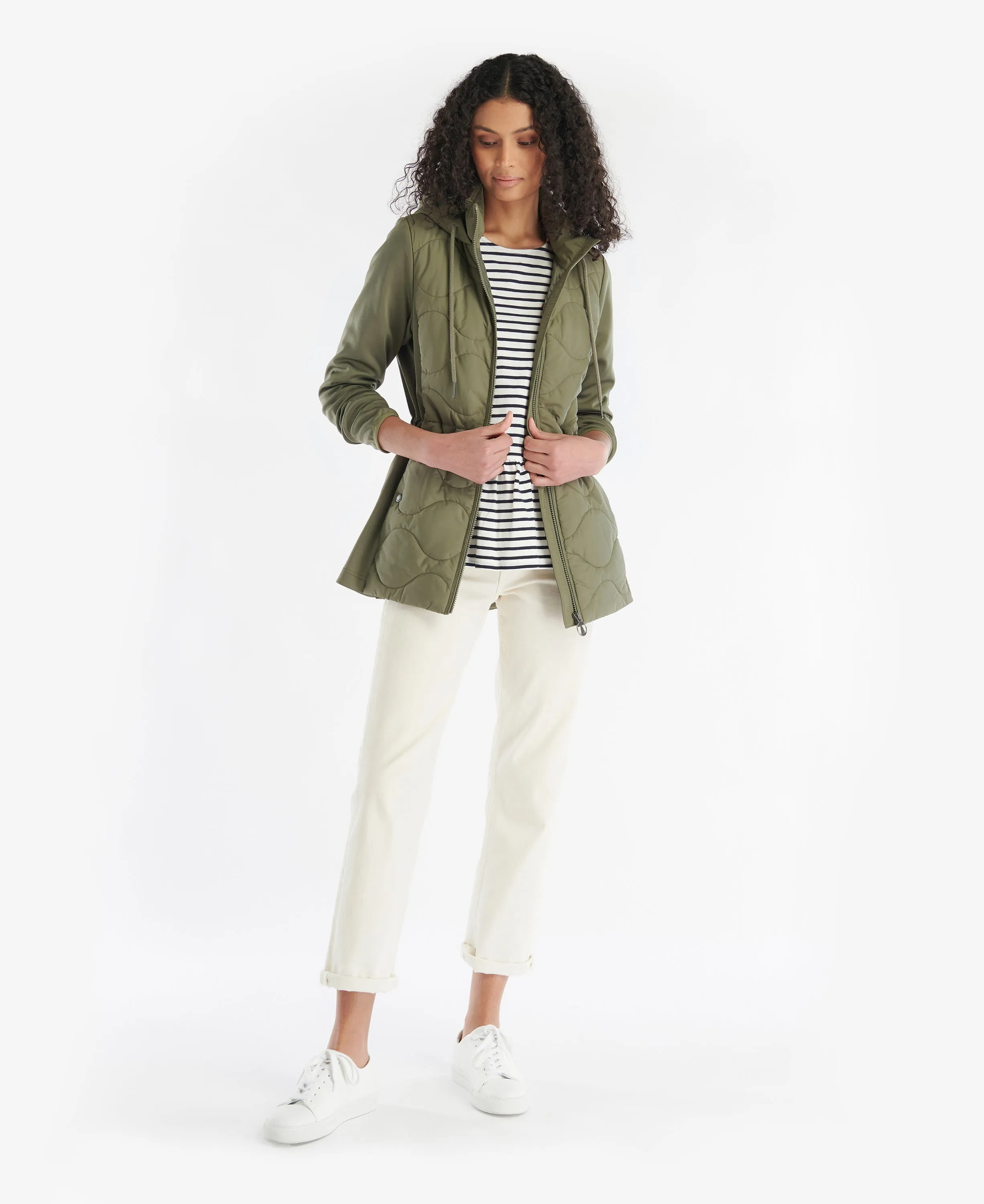 Barbour Willowherb Quilted Sweat