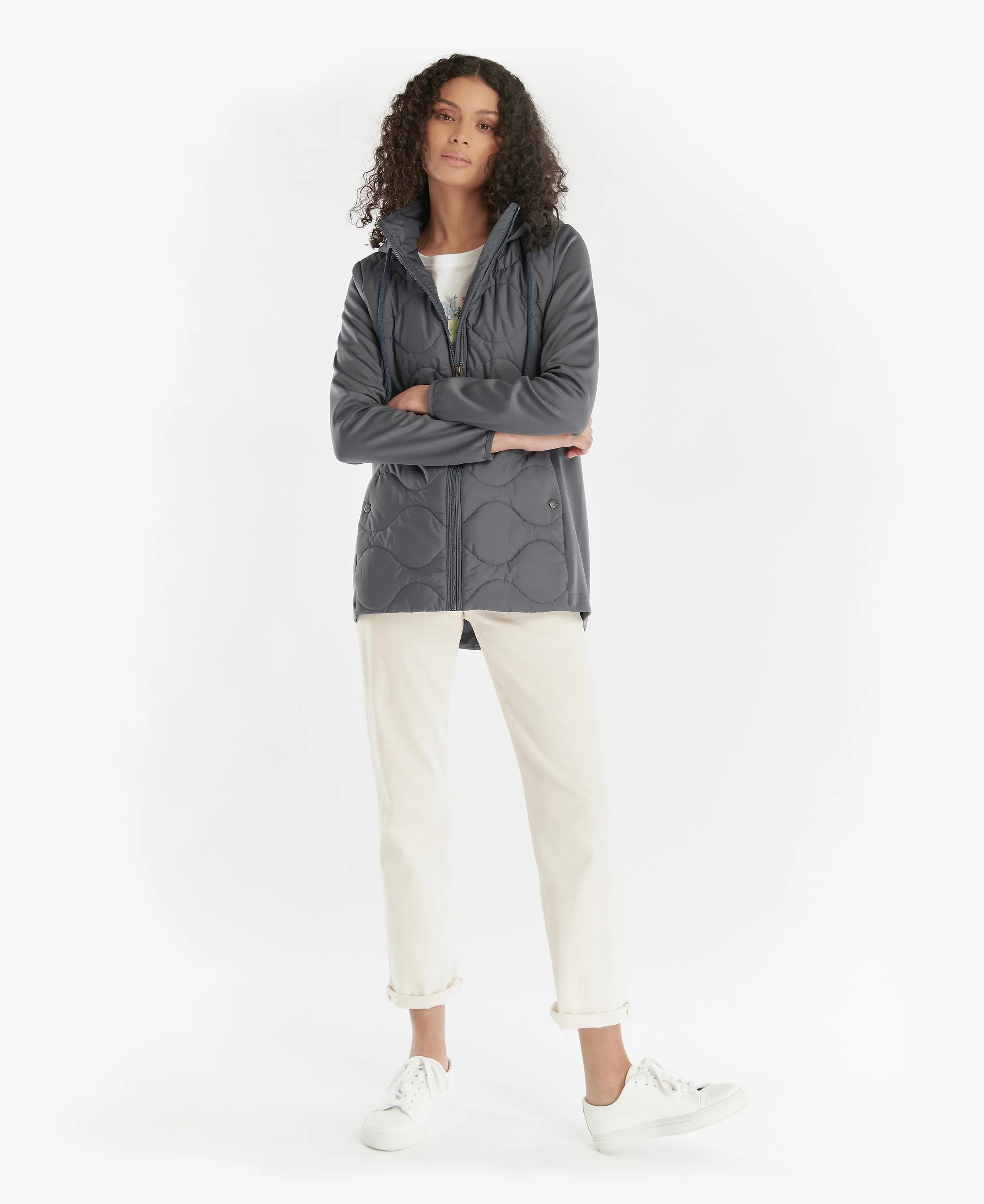 Barbour Willowherb Quilted Sweat