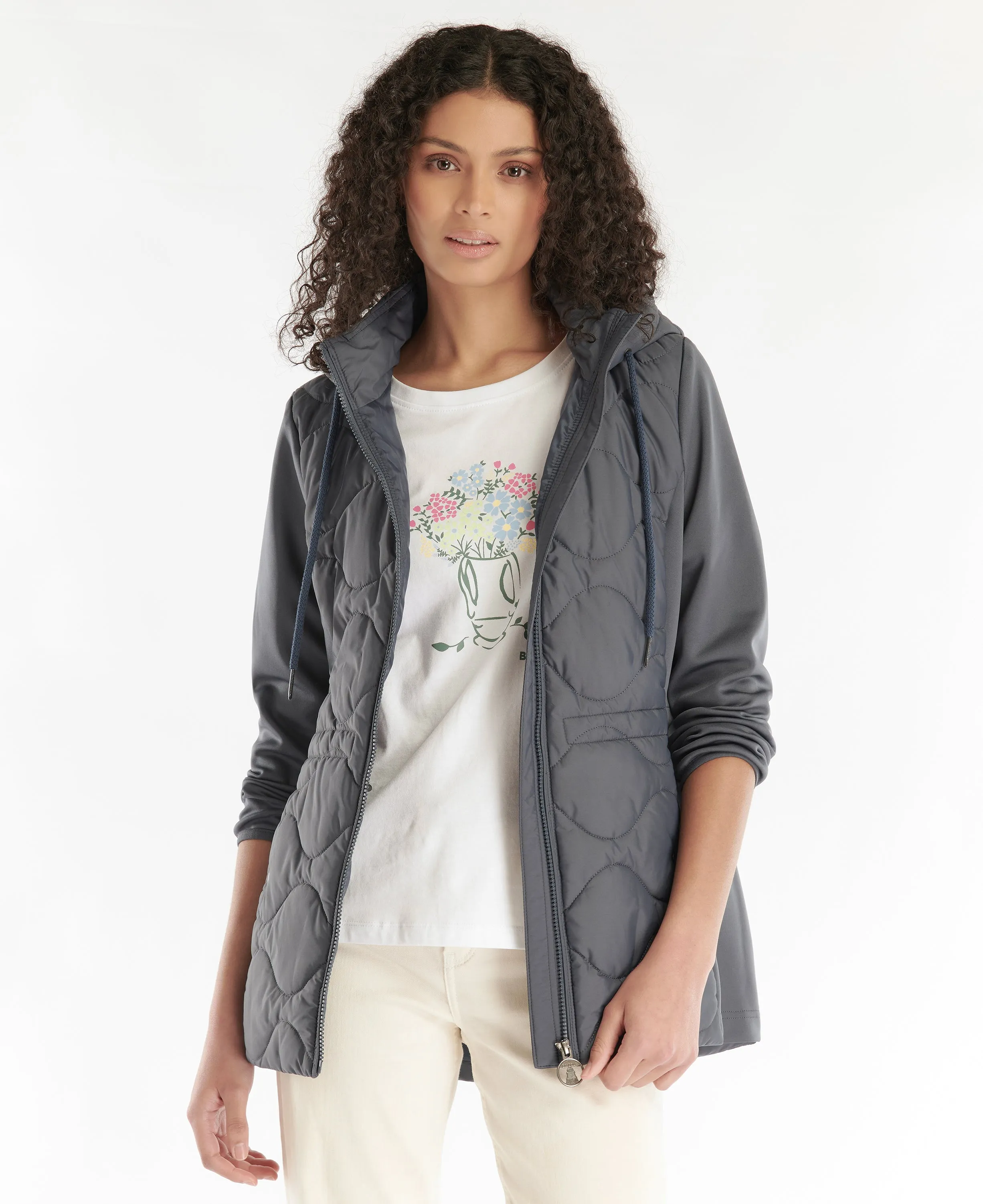 Barbour Willowherb Quilted Sweat