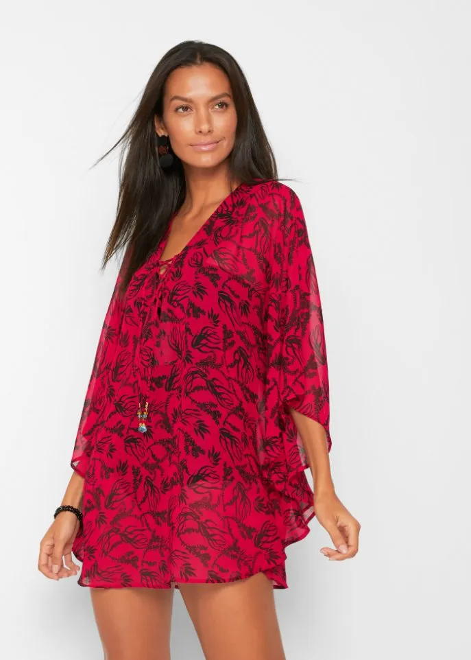 Beach tunic Bpc Selection, red