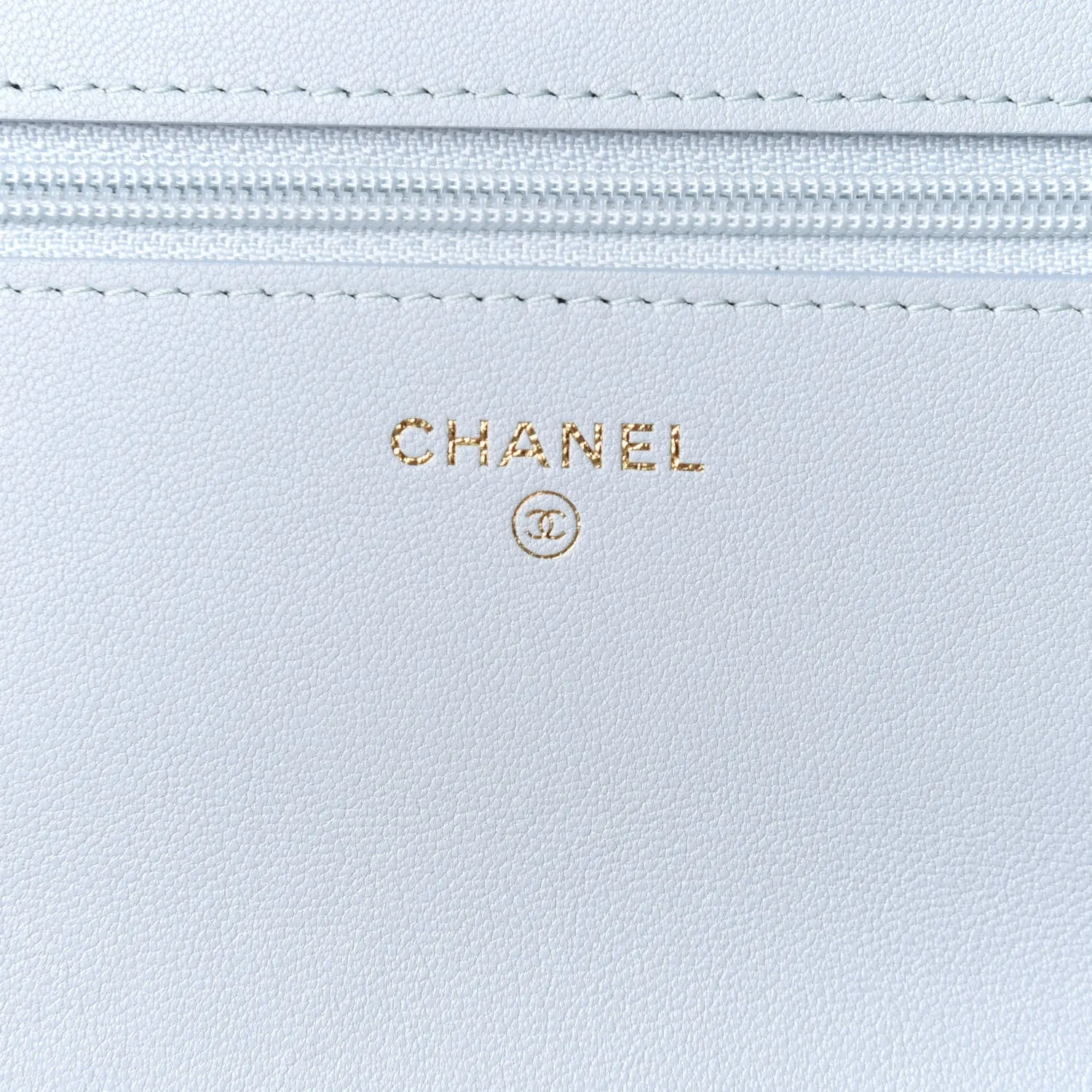CHANEL QUILTED LAMBSKIN CHANEL 19 WALLET ON A CHAIN