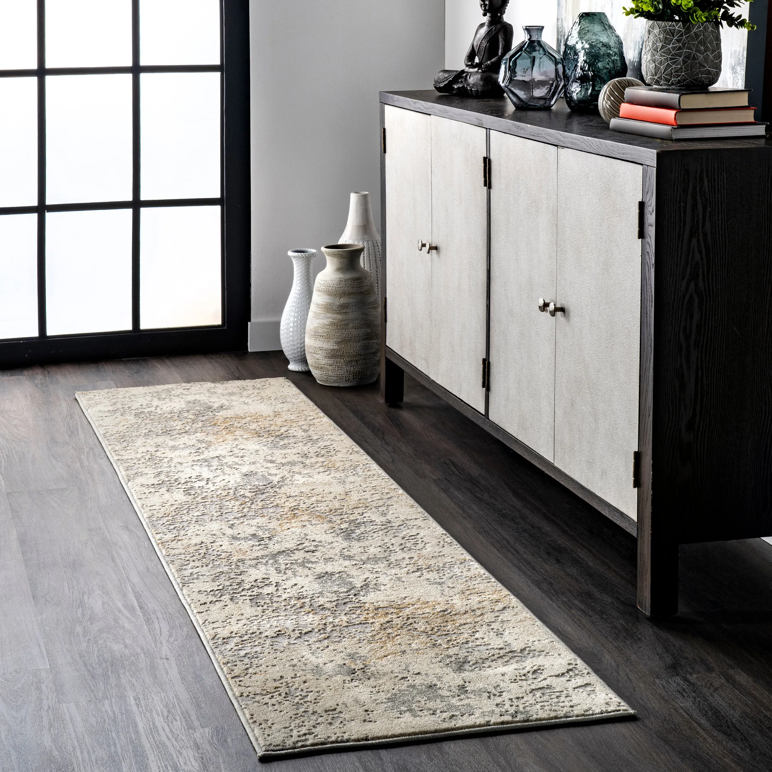Chastin Modern Abstract Area Rug