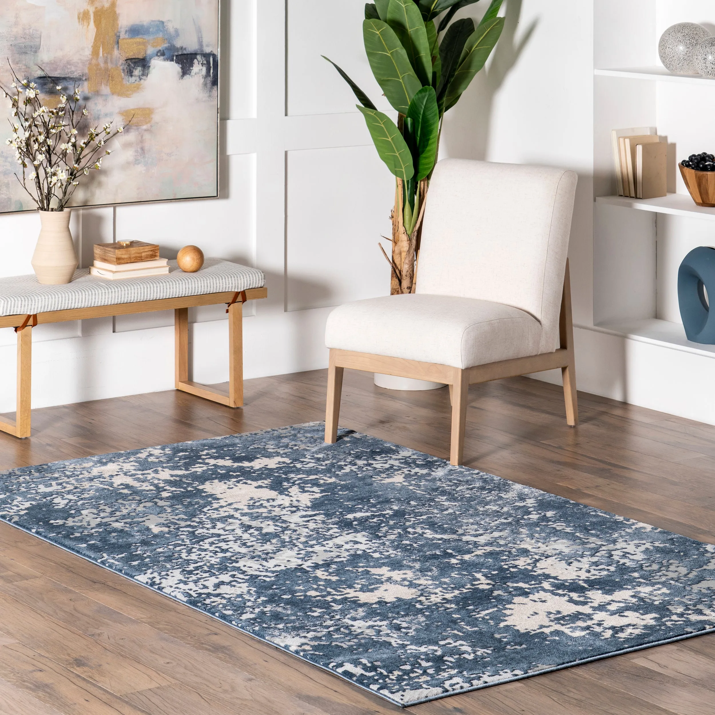 Chastin Modern Abstract Area Rug