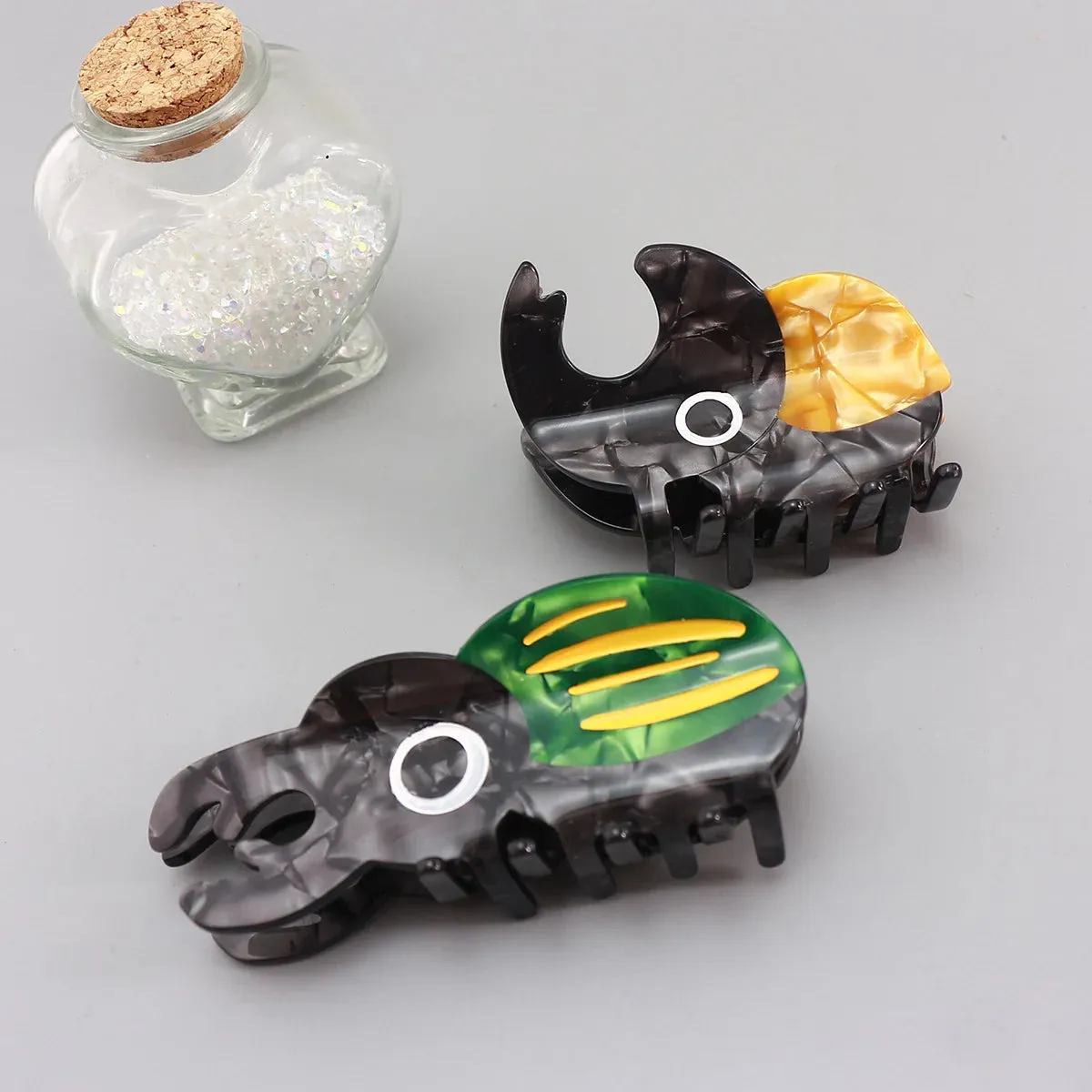 Coleoptera- the Happy Little Beetle Hair Clip 2 Styles