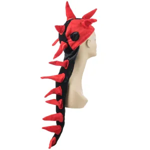 Dragon Hat: Red & Black