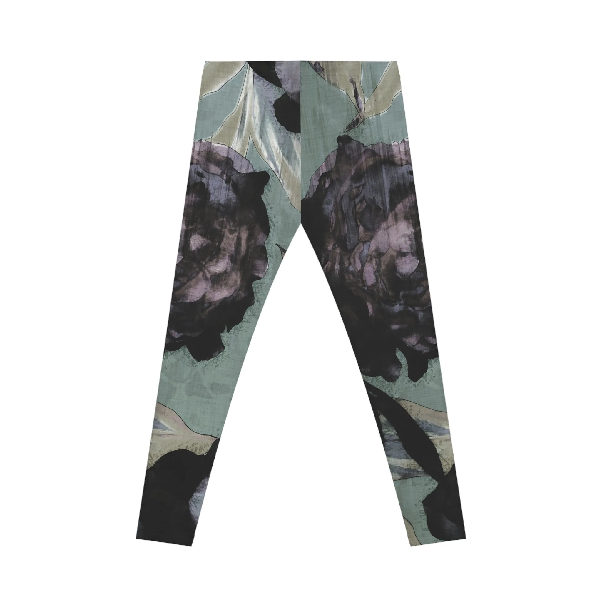 Elegant Floral Women's Casual Leggings – Stylish & Comfortable Activewear