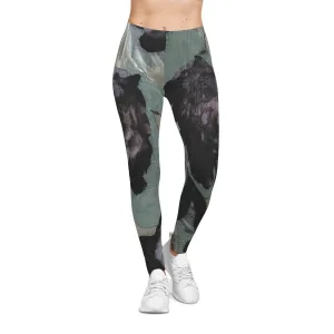 Elegant Floral Women's Casual Leggings – Stylish & Comfortable Activewear