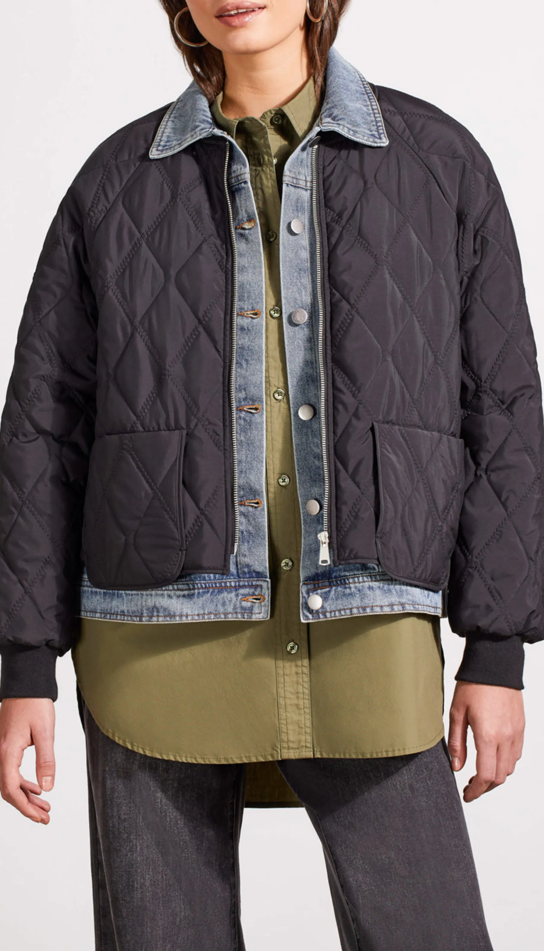 Fooler Bomber Quilted Jacket