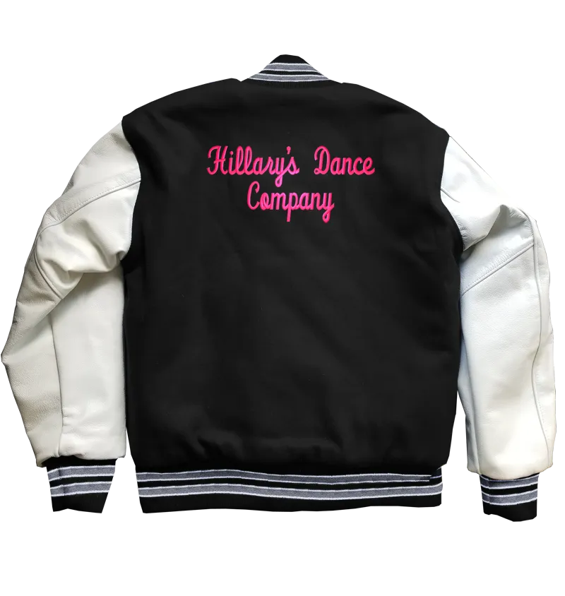 Hillary's Dance Company Men's Varsity Style Jacket