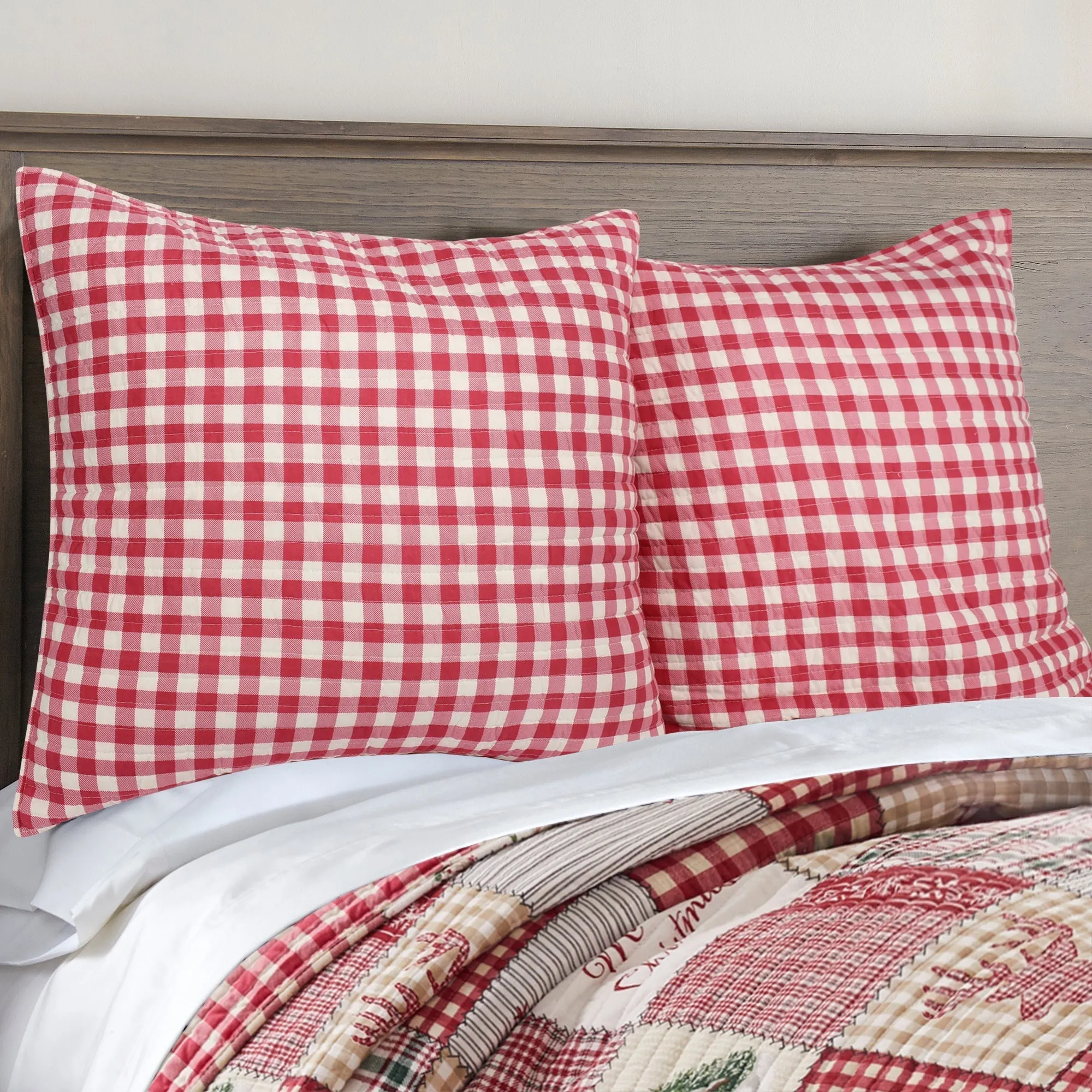 Home for Christmas Euro Sham Set of 2