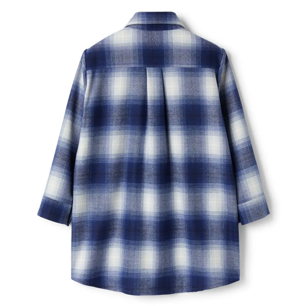Il Gufo Checked Button Shirt