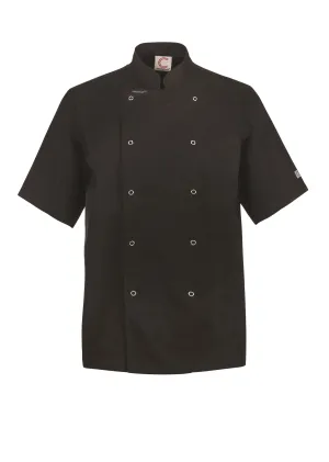 Lightweight Short Sleeve Executive Chefs Jacket with Press Studs (NC-CJ052)