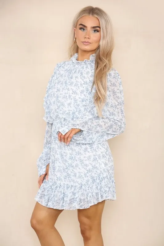 Long Sleeve Smock Dress