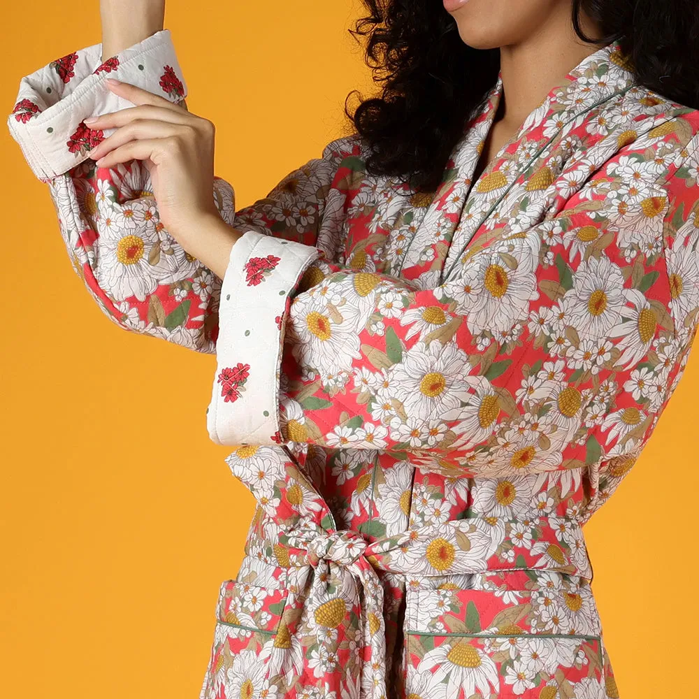 Lucy Quilted Robe