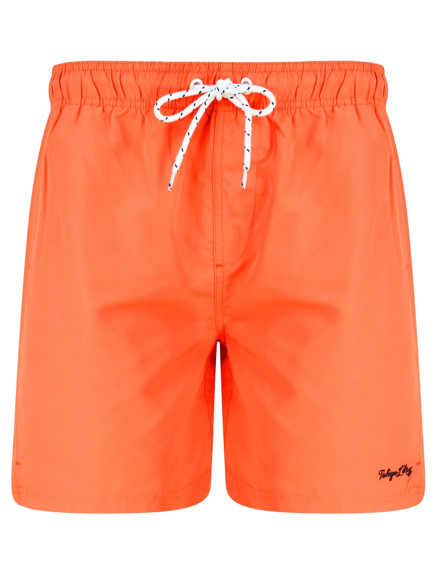 Namaste Classic Swim Shorts in Emberglow Orange - Tokyo Laundry