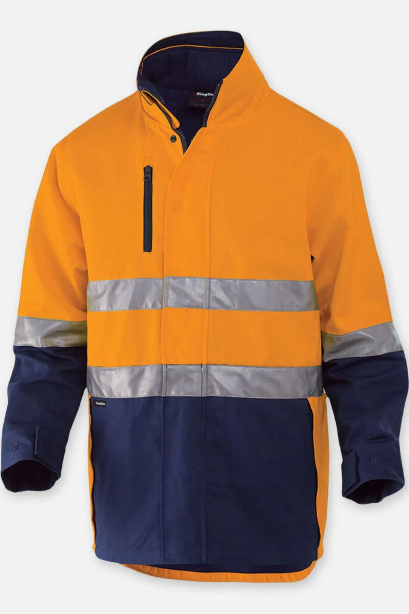 Originals 3 in 1 Hi-Vis Cotton Drill Reflective Work Jacket - K55400