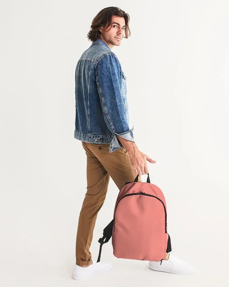 Pastel Pink Red Waterproof Backpack | Bright Pastel Pink Red | C0M60Y45K0