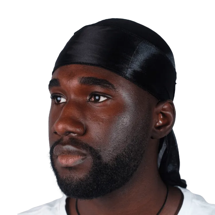 Premium Silky Polyester Durag by GroomNoir