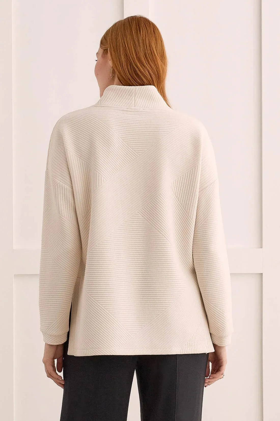 Quilted Knit Tunic