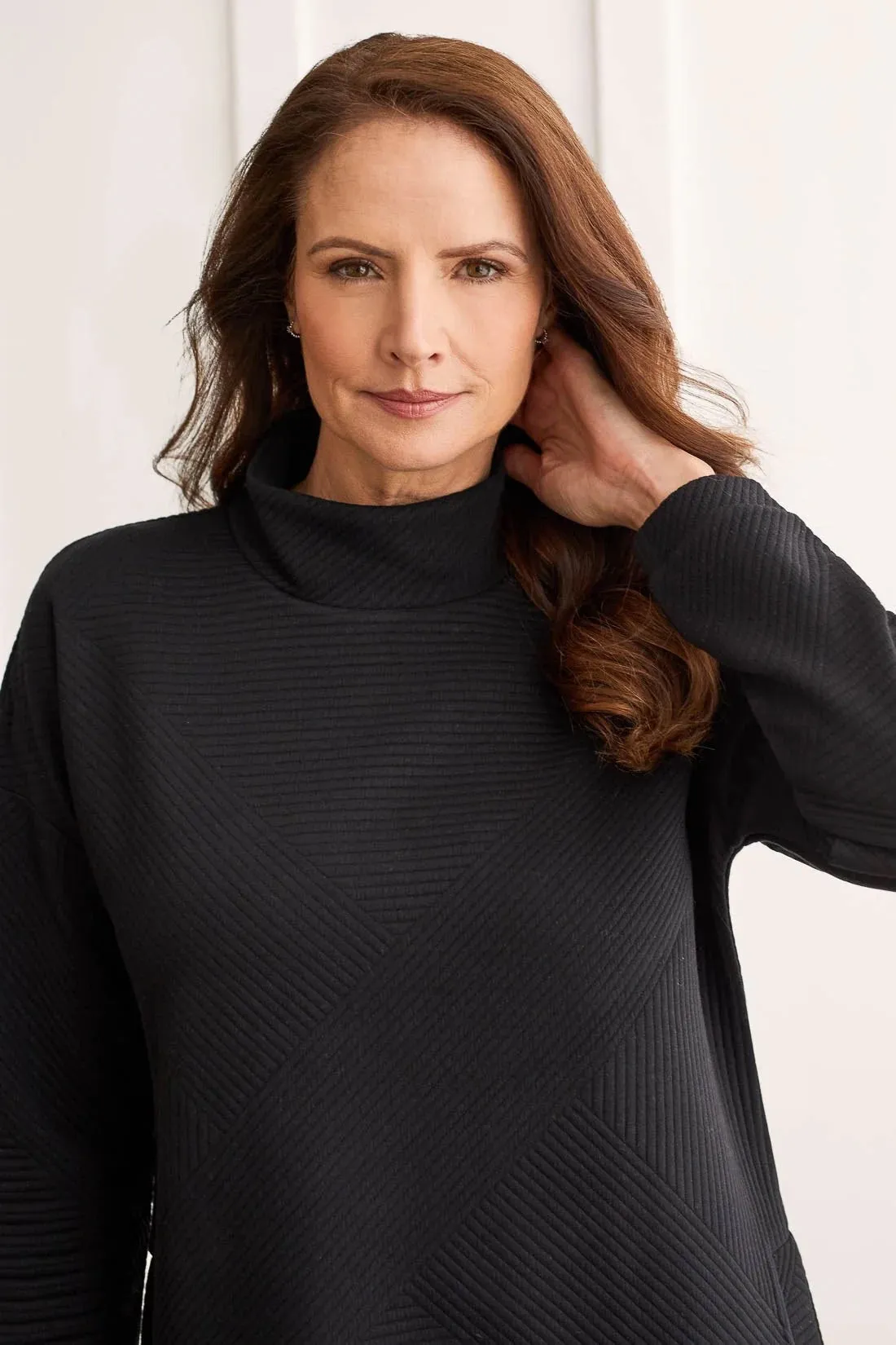 Quilted Knit Tunic