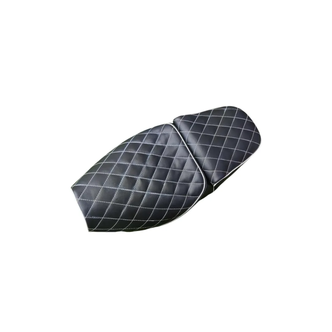 Quilted with white thread  Seats for Jawa 42,jawa 42 2.1,jawa Classic 300