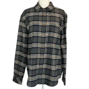 Rails Brand New Grey Check Flannel Shirt L