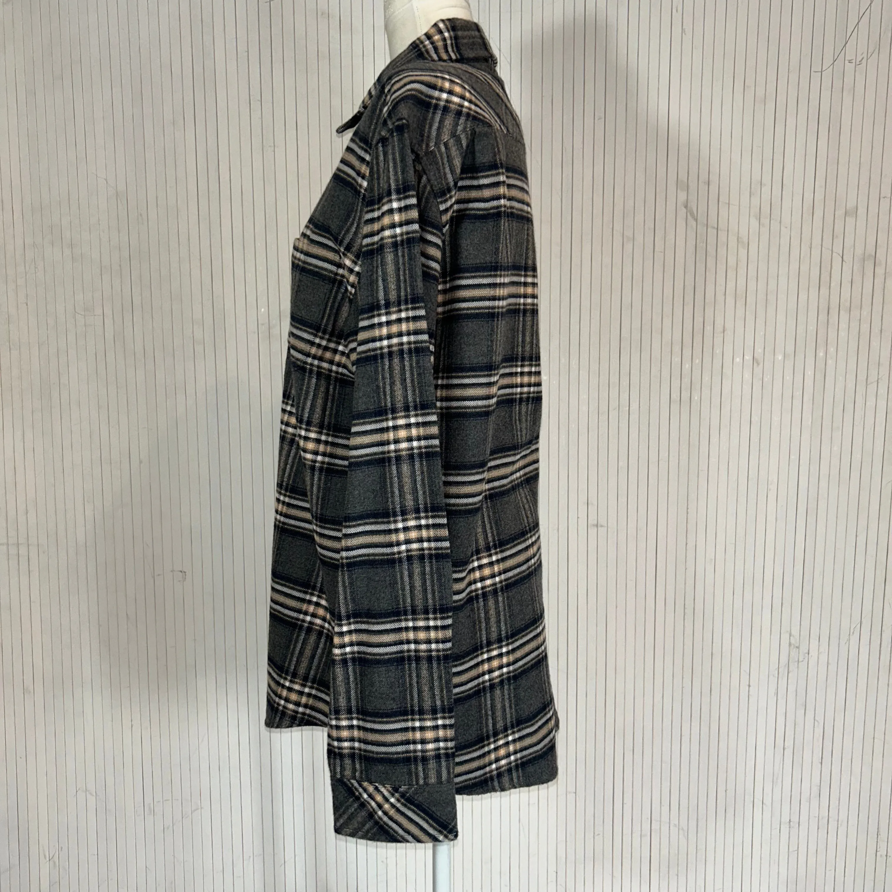 Rails Brand New Grey Check Flannel Shirt L