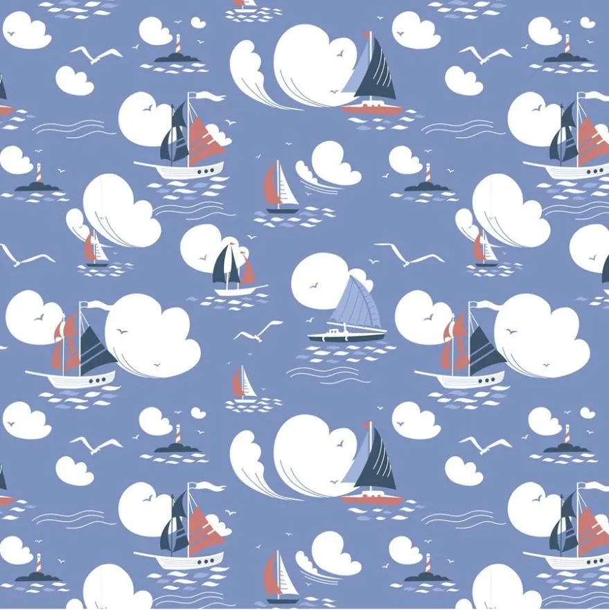 Sail Away Gift Wrap
