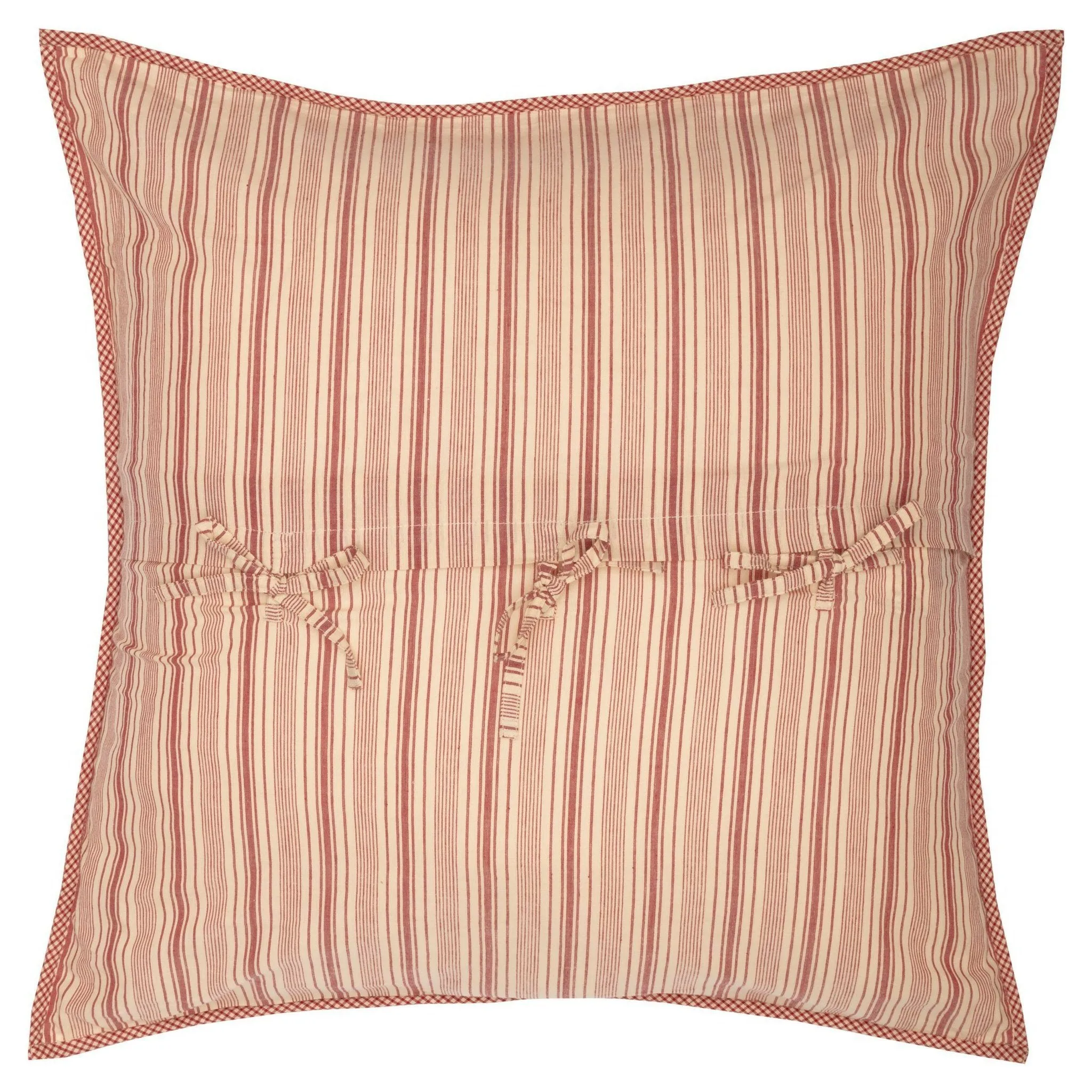 Sawyer Mill Red Quilted Euro Sham 26x26"