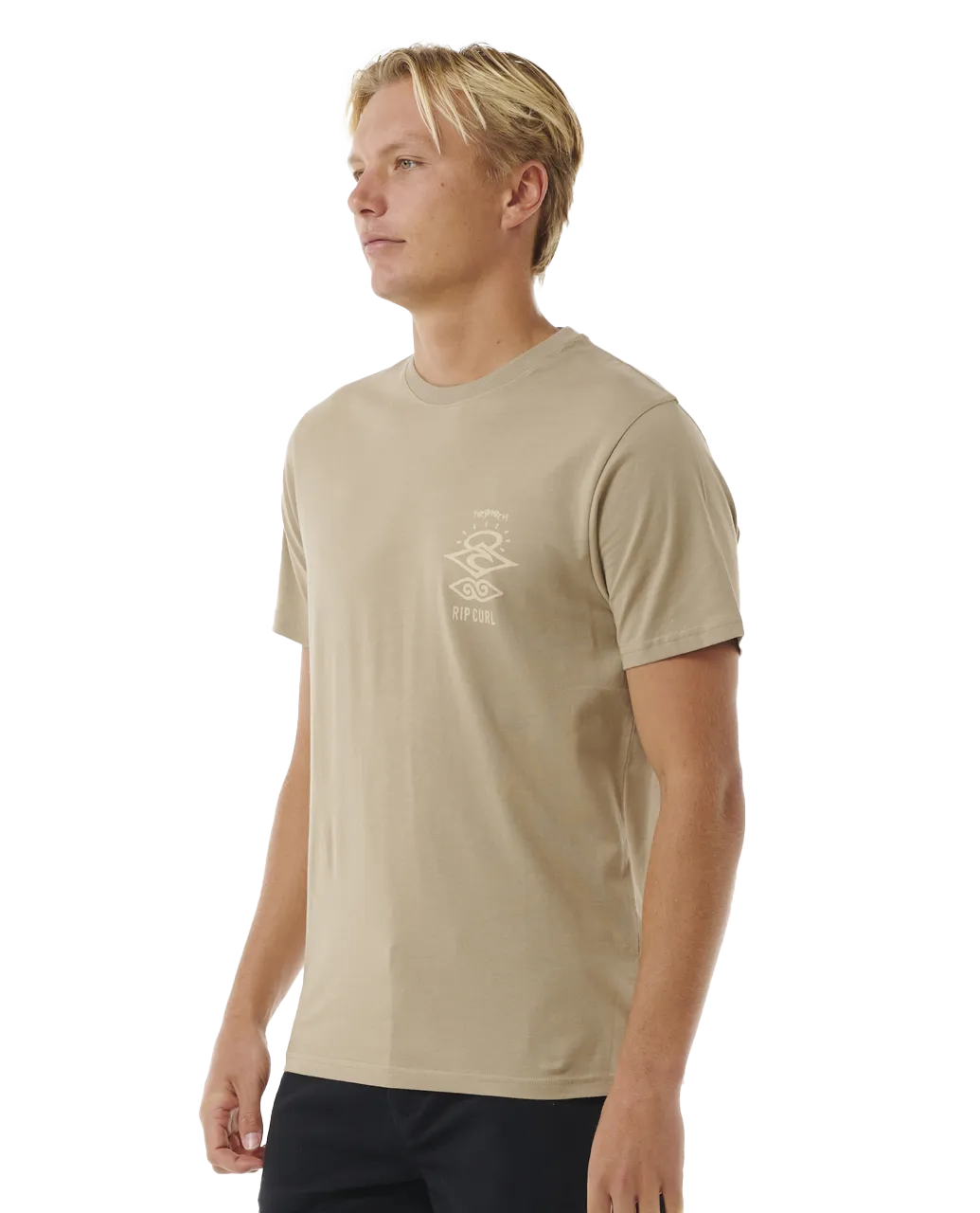 Search Icon T-Shirt in Sand Dune