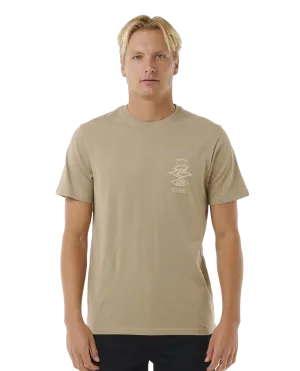 Search Icon T-Shirt in Sand Dune