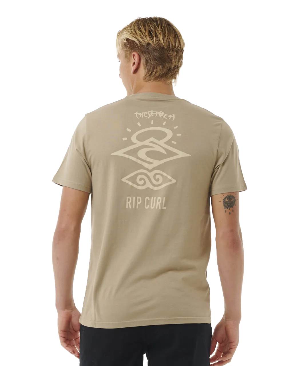 Search Icon T-Shirt in Sand Dune