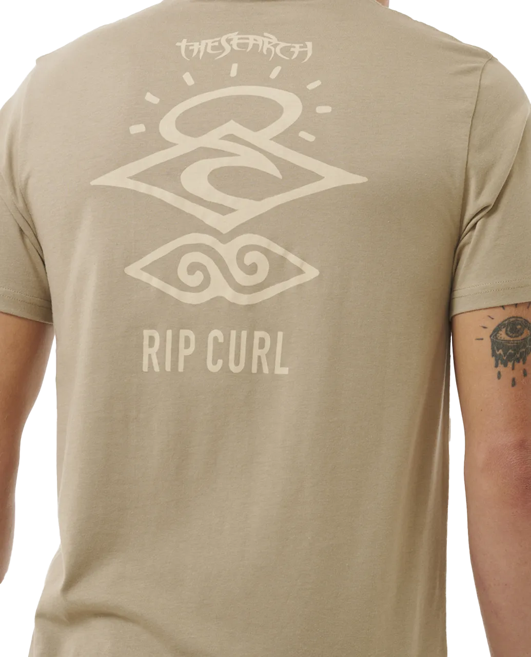 Search Icon T-Shirt in Sand Dune