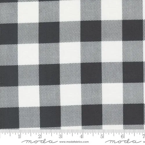 Starberry Charcoal Check Checks and Plaids Buffalo Check