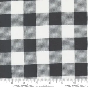 Starberry Charcoal Check Checks and Plaids Buffalo Check