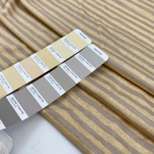 Stripes Linen Jersey - Sample