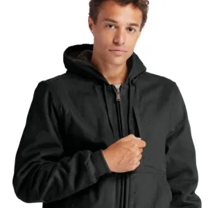 Timberland PRO® Men's Gritman Lined Canvas Hooded Jacket - Black TB0A1VB4015