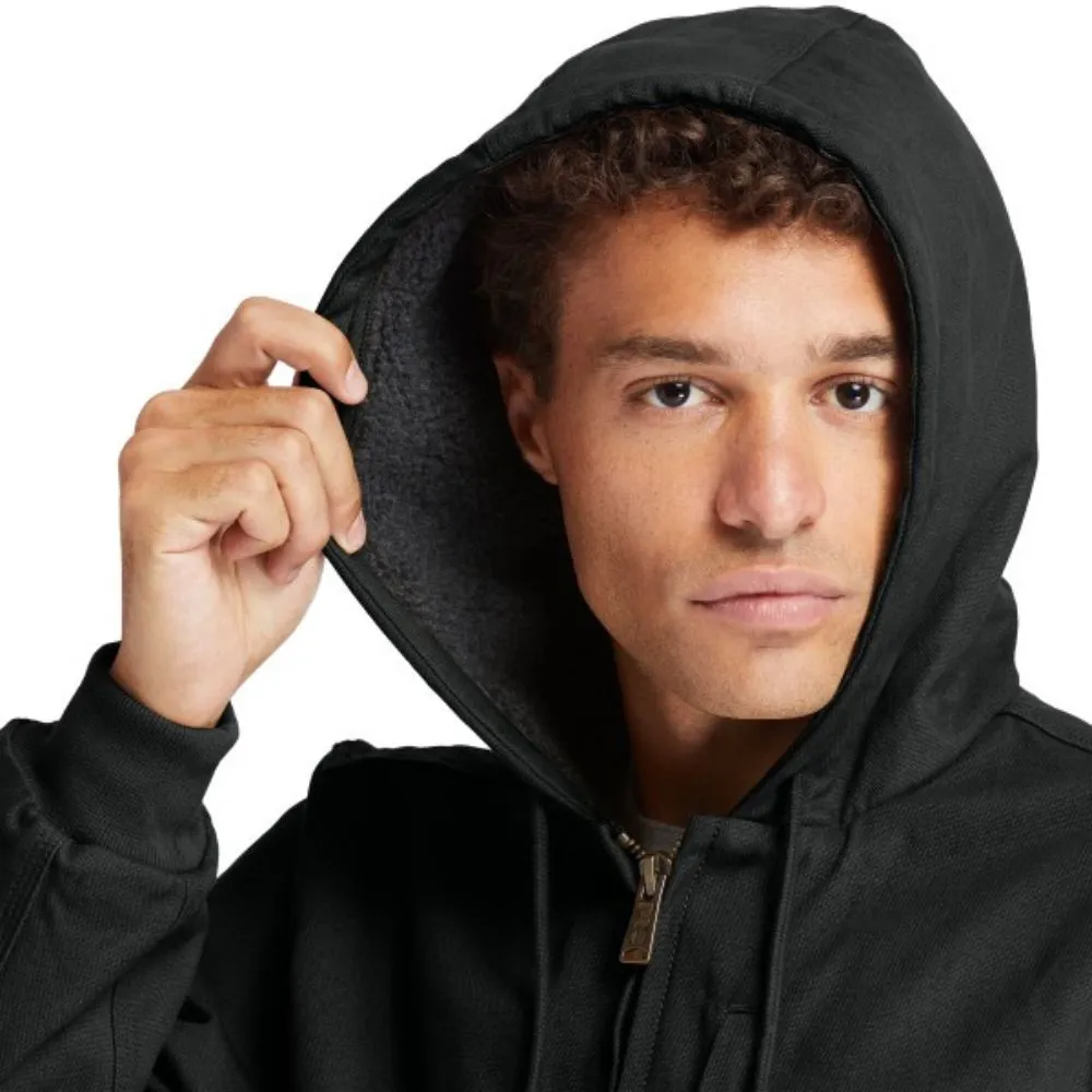 Timberland PRO® Men's Gritman Lined Canvas Hooded Jacket - Black TB0A1VB4015