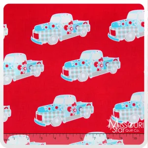 Twice as Nice - Spice Truck Red Yardage