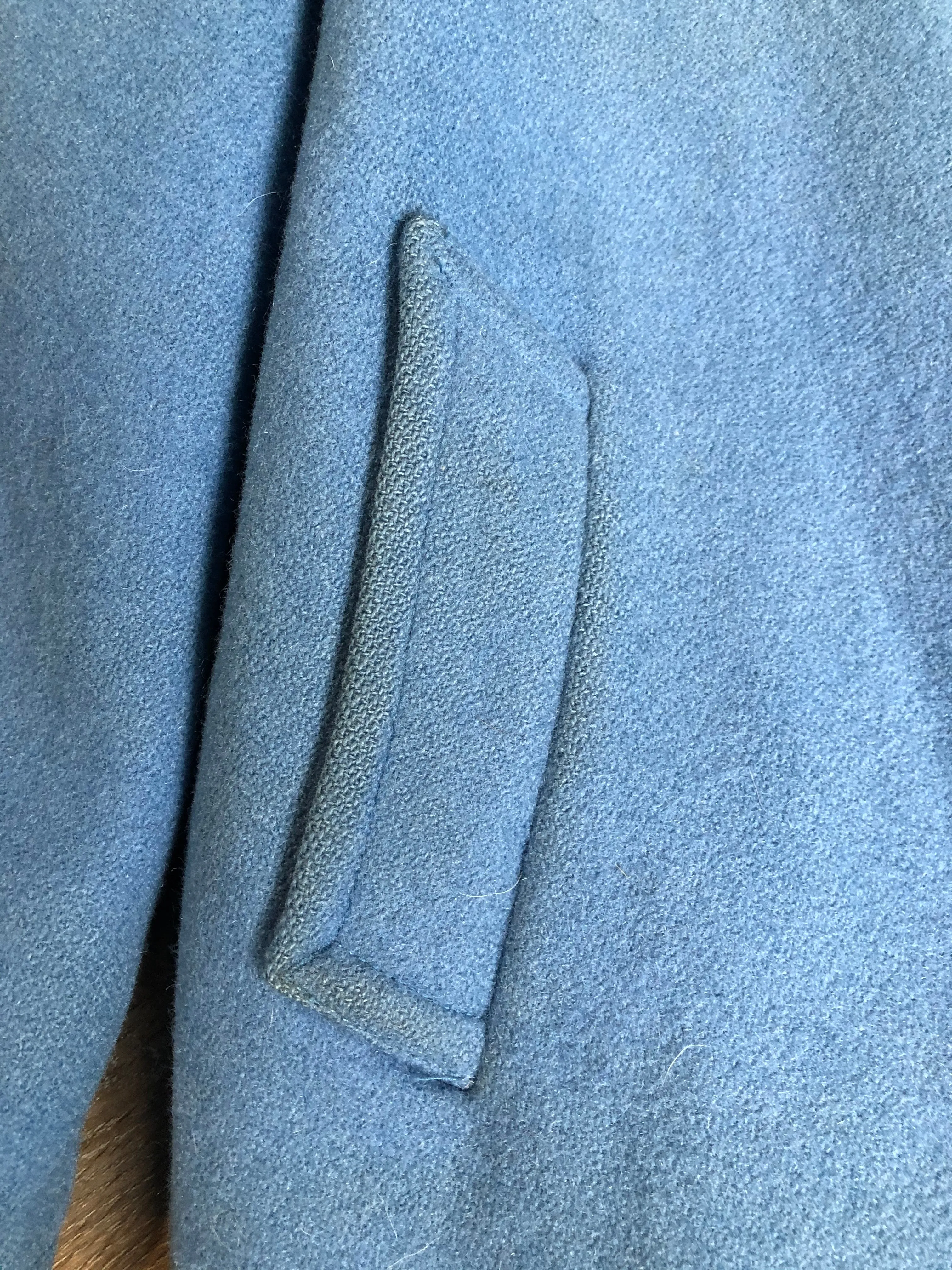 Vintage Northern Sun Light Blue Northern Parka with Arctic life motif, Made in Canada, SOLD