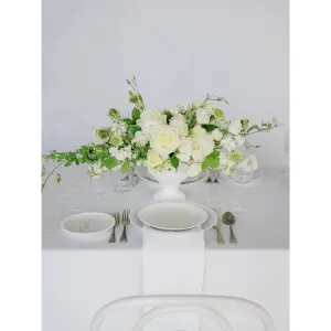 White A la Carte Wedding Centerpiece