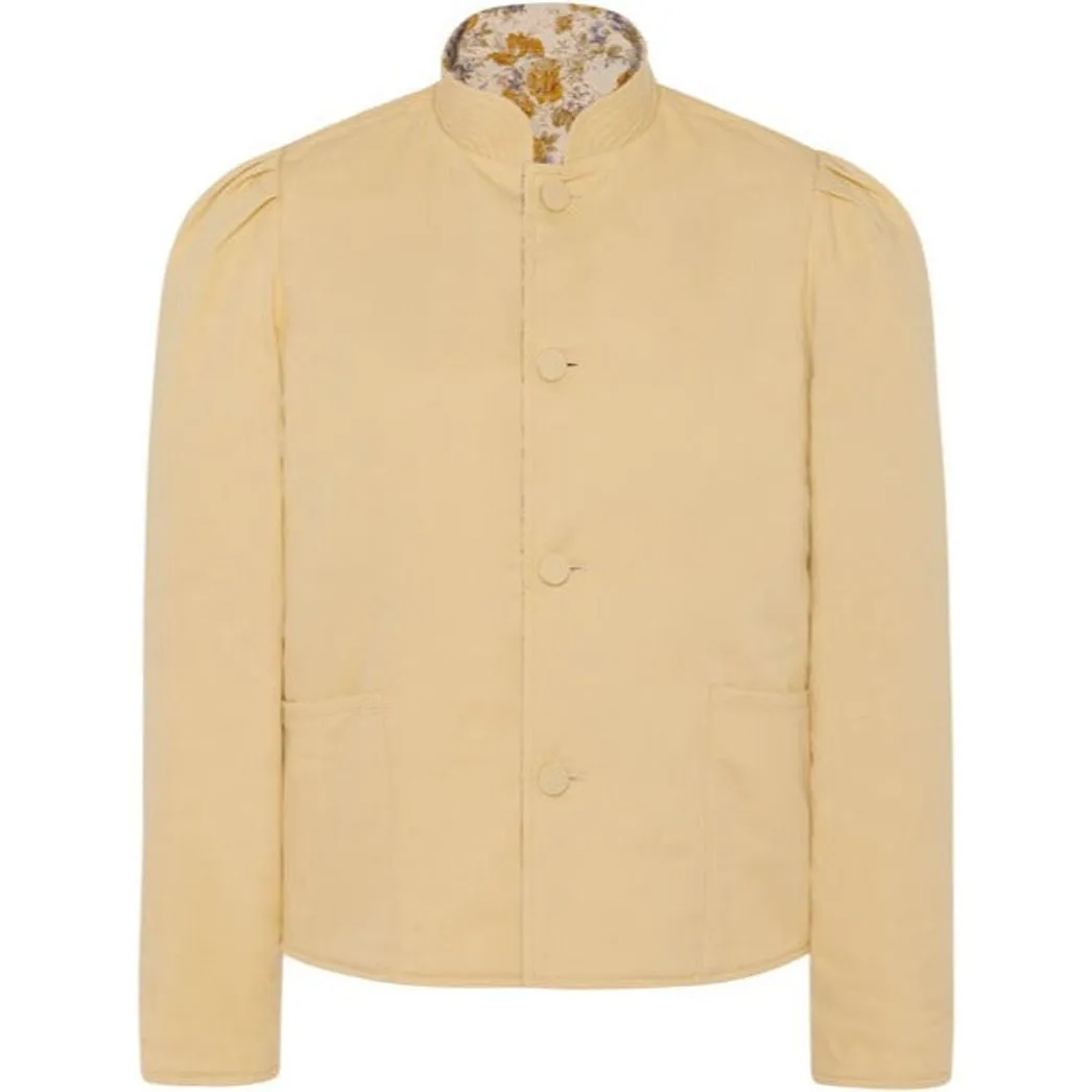 Women's Magic Jacket in Texas Rose & Yellow Twill by Casey Marks