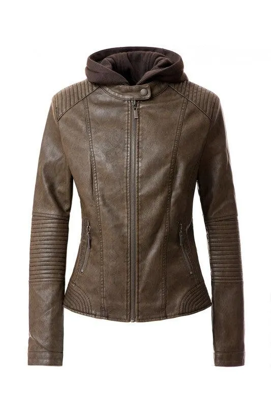 Women'S Pu Jacket