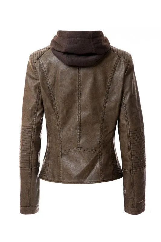 Women'S Pu Jacket