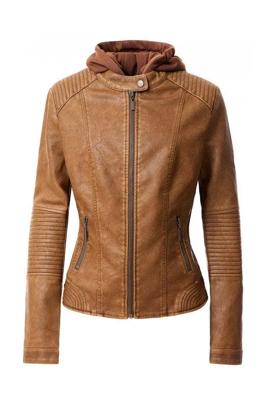 Women'S Pu Jacket