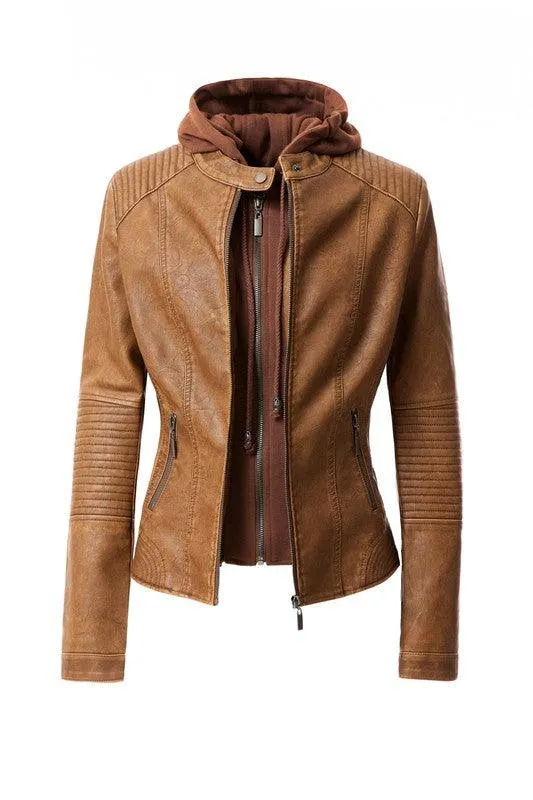 Women'S Pu Jacket